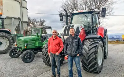 Übergabe – Weinberger Hühnermastbetrieb