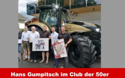 Hans Gumptisch feiert runden Geburtstag