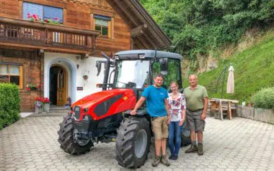 Übergabe Familie Stocker