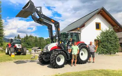 Übergabe Familie Flaumitsch