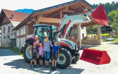 Übergabe Familie Gucher