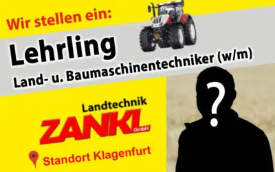 Offene Stelle: Lehrling Landmaschinentechniker