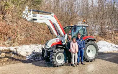 Übergabe Familie Tschemernjak