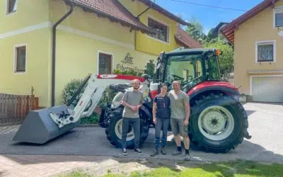 Übergabe Familie Pirkebner