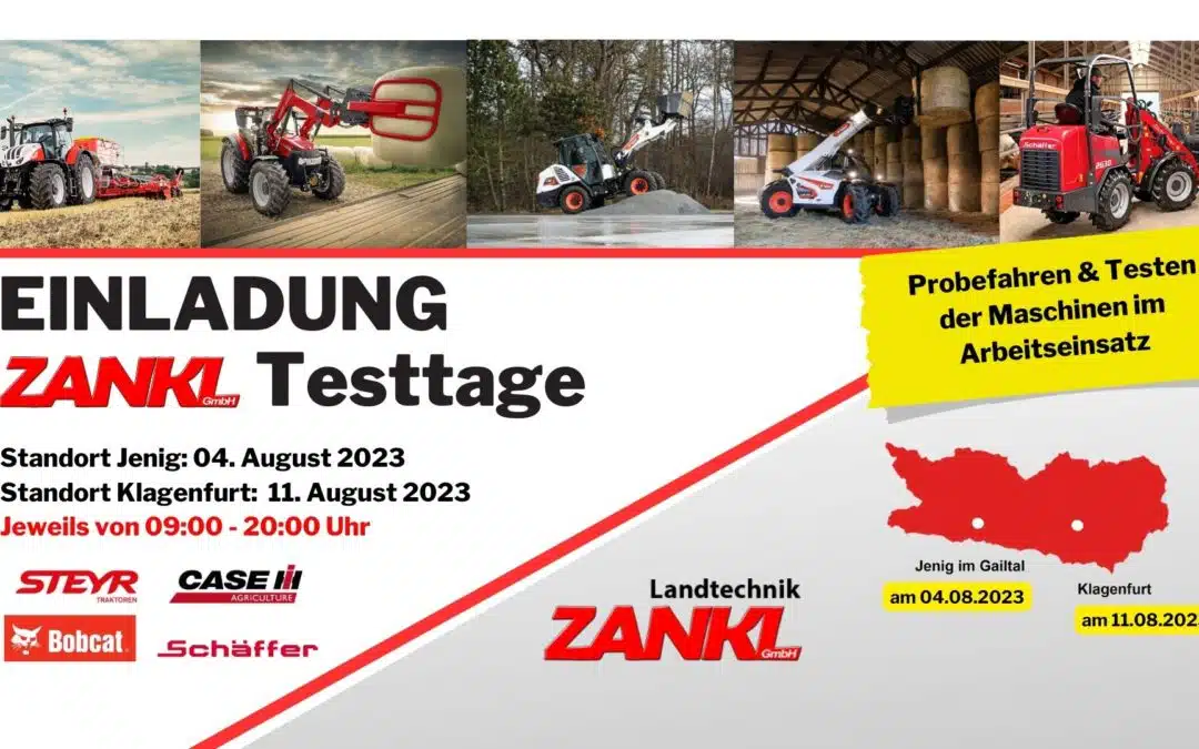 Zankl Testtage Klagenfurt 2023