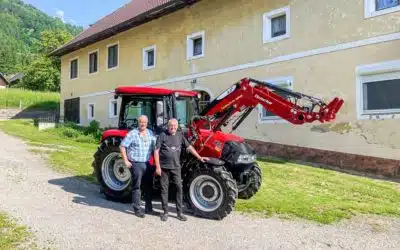 Übergabe Familie Scheiflinger