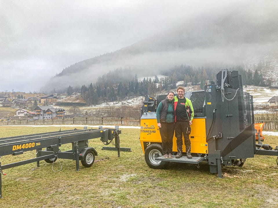 Zankl Landtechnik - Übergabe Familie Egger
