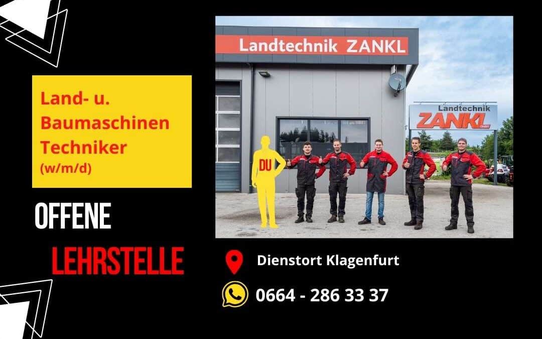 Offene Stelle: Lehre Land- u Baumaschinentechniker