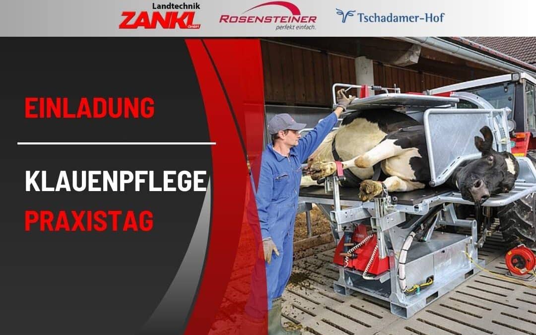 Klauenpflege Praxistag Einladung