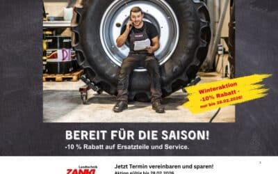 Winteraktion 2026 Werkstatt & Ersatzteile